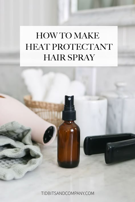 Save your hair and your money by making this homemade natural heat protectant for hair. This recipe is simple, effective and easy to make. You'll never go back to the store-bought stuff again! Diy Hair Heat Protectant, Essential Oils For Pregnancy, Heat Protectant Spray, Heat Protectant Hair, List Of Essential Oils, Clary Sage Essential Oil, Sage Essential Oil, Pure Aloe Vera, Heat Protectant