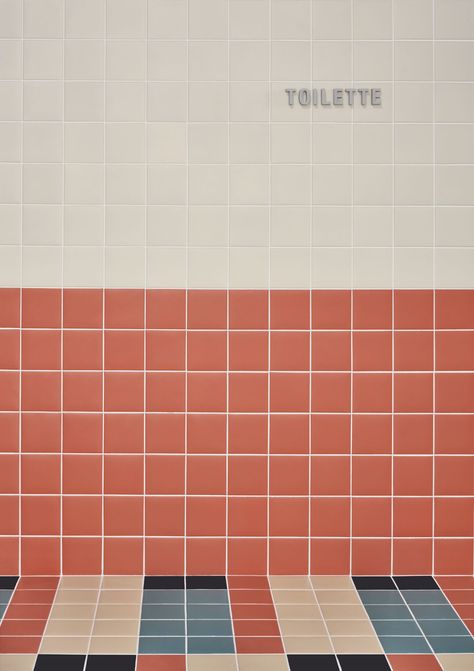 Patterned Bathroom Tiles, Bathroom Wall Tiles, Indoor Tile, Kitchen Textiles, Techno Music, Diy Wallpaper, Bathroom Trends, House Tiles, Bathroom Wall Tile