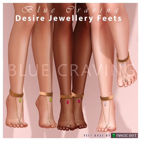 Desire Set - Feet Jewellery | Blue Craving on Patreon Sims 4 Greek Clothes, Sims 4 Genie Cc, Sims 4 Cape Cc, Sims 4 Elven Cc, Ts4 Fantasy Cc, Sims 4 Greek Cc, Sims 4 Elf Cc, Sims 4 Greek, Sims Castle