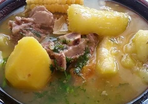 Sancocho Colombiano Receta de Chef Juanxho- Cookpad Sancocho Recipe, Sancocho Colombiano, Columbian Recipes, Colombian Cuisine, Multi Cooker Recipes, Boricua Recipes, Colombian Food, Foreign Food, Hispanic Food