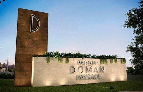 Exterior Monument Signage, Entrance Signage Design, Gated Community Entrance, Neighborhood Signage, Exterior Signage Design, Subdivision Entrance, Monument Signage, Entrance Signage, Event Venue Spaces