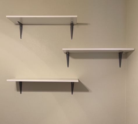 Diy Bedroom Shelving Ideas Wall Shelves, Cheap Wall Shelf, Easy Diy Shelves Wall Shelves, Cheap Diy Shelves Wall Shelves, Wall Shelves Bedroom Ideas, Diy Wall Shelf Easy Cheap, Diy Shelves Easy Small Spaces, Diy Wall Decor For Bedroom Cheap, Easy Shelves Diy