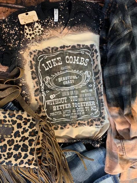 Purchase Luke Combs Bleached with Leopard Luke Combs Concert Shirt, Luke Combs Shirt Svg, Luke Combs Shirt Ideas, Luck Combs, Luke Combs Svg, Luke Combs Concert Outfit, Luke Combs Shirt, Luke Combs Concert, Western Things