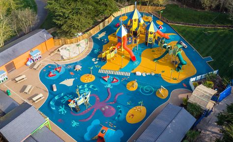 Epdm Playground, Organic Landscape, Playground Painting, Rubber Playground, Adventure Playground, Playground Flooring, Safe Playground, Road Markings, Life Adventure