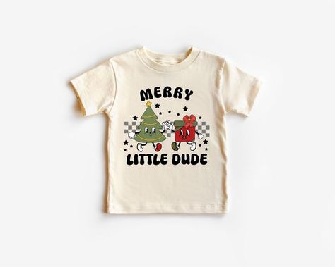 Merry Little Dude Shirt, Retro Christmas Toddler Shirt, Holiday Santa Toddler Gift Tee, Xmas Boy Kid Holiday T-Shirt Christmas t shirt #christmastshirt T shirt #tshirt t-shirt #t_shirt t shirts #tshirts t-shirts #t_shirts T shirt design #tshirtdesign T-shirt designs #t_shirtdesign T shirts designs #tshirtsdesigns 4.72 Christmas Toddler Shirt, Future Christmas, Boys Christmas Shirt, Christmas Toddler, Soft Gift, Svg Ideas, Christmas T Shirt Design, Toddler Gift, Toddler Christmas