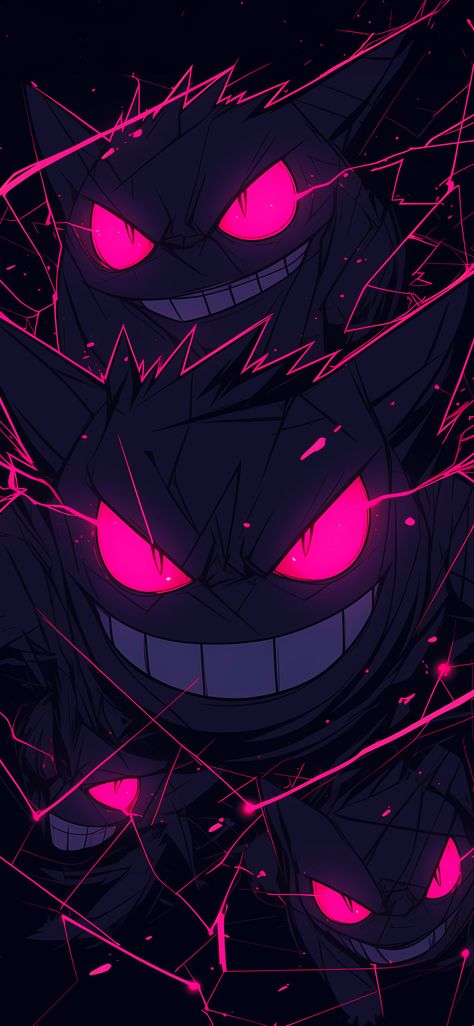 Gengar Pokemon Go, Pokemon Lock Screen, Dark Pokémon, Gengar Pokemon, Ghost Pokemon, Pokemon Poster, Cool Pokemon Wallpapers, Hypebeast Wallpaper, Cute Pokemon Pictures