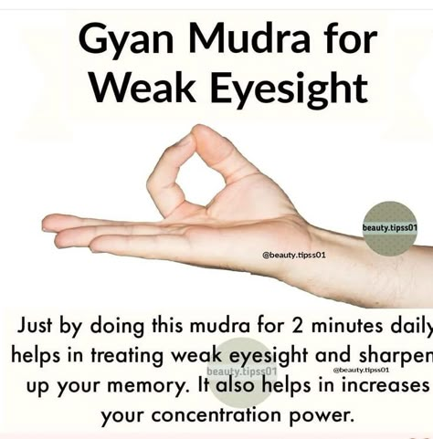 Weak Eyesight, Eye Health Remedies, Healing Reflexology, Pressure Point Therapy, Gyan Mudra, Alternative Therapy, Quick Yoga, Yoga Facts, Hand Signs