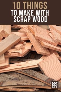 Small Easy Woodworking Projects, Scrap Wood Ideas, Hantverk Diy, Scrap Wood Crafts, Small Woodworking Projects, Wood Shop Projects, Easy Wood, Wood Working Projects, Woodworking Projects That Sell