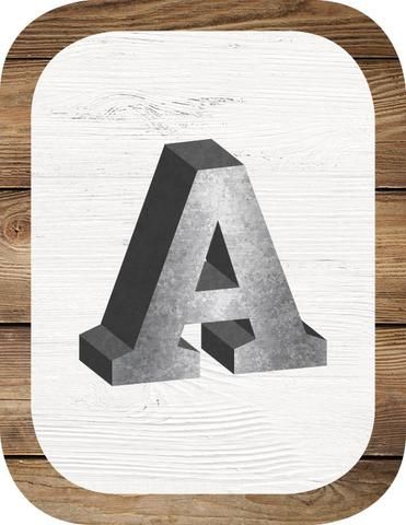 Industrial Chic SHIPLAP Metal ABC Signs Industrial Chic Classroom, Chic Classroom Decor, Farmhouse Classroom, Classroom Accessories, Industrial Chic Decor, Abc Cards, Vintage Meets Modern, Printable Classroom Decor, Welcome Door Signs