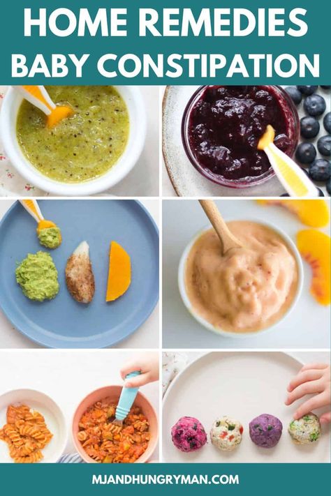 Foods For Constipation In Kids, Toddler Constipation Relief Foods, Prune Recipes For Constipation, High Fiber Baby Food, Constipation Relief For Babies, Constipation Remedies For Babies, Blw Tips, Constipation Relief Foods, 7 Month Old Baby Food