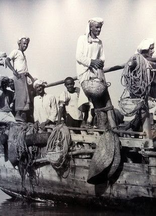 In Pictures: The Story of the UAE's Rich Pearl Diving Culture - Scoop Empire Uae Heritage, Pearl Diving, Pearl Diver, Collecting Shells, Volvo Ocean Race, Early Photos, Interior Design Sketches, Rustic Pottery, Arab Culture