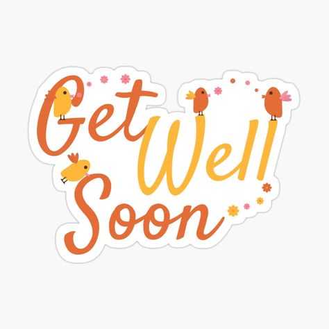 Wa Sticker, Get Well Messages, Sticker Wa, Birds And Flowers, Get Well Soon, Cute Birds, Get Well, Aurora, Verses