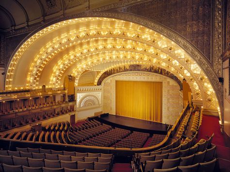 Auditorium Building, Chicago Illinois. 1889. Louis Sullivan and Dankmar Adler. Frank Lloyd Wright was a draftsman for this project. Roosevelt University, Louis Sullivan, Classic Novels, Chicago School, Chicago Architecture, The Windy City, Lloyd Wright, Frank Lloyd Wright, Concert Hall