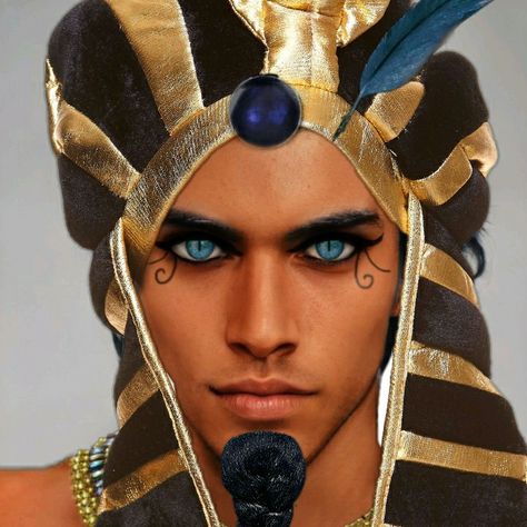 Egyptian Pharaoh Makeup, Male Egyptian Makeup, Pharaoh Makeup Men, Mens Egyptian Makeup, Egyptian Eye Makeup Men, Pharoah Makeup Men, Egyptian Makeup Male, Egyptian Makeup Men, Pharaoh Makeup