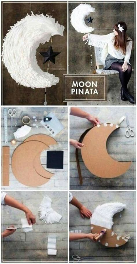 40 Handmade DIY Decoration Ideas For Different Purposes. #diy #diycrafts #Diydecor #homedecor #crafts Diy Decoration Ideas, Pinata Diy, Idee Babyshower, Kraf Kertas, Rustic Wedding Decorations, Diy Pinata, Diy Lampe, Ramadan Decoration, Eid Decoration