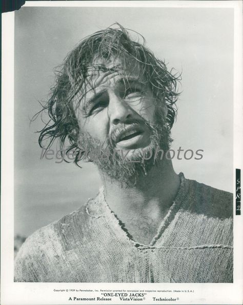 1961 ONE EYED Jacks Original Press Photo Marlon Brando Karl Malden $9.99 - PicClick Anna Kashfi, One Eyed Jacks, Jack Movie, Karl Malden, Anna Magnani, Italian Actress, Newspaper Archives, Marlon Brando, 4x6 Photo