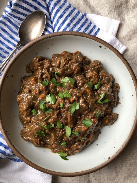 It's like no other beef stew I've ever tasted. Beef In Red Wine, Red Wine Recipe, Classic Beef Stew, Spiced Beef, Hearty Casseroles, Red Wine Sauce, Food Meat, Food Crush, Dinner Bell