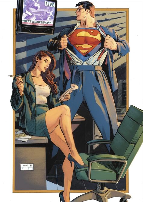 Superman Comic Art, Superman And Lois, Superman And Lois Lane, Superman X, Adventures Of Superman, Superman Art, Univers Dc, Superman Comic, Superman Lois