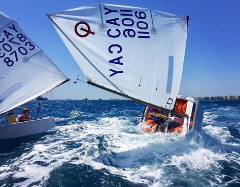 sailing to the max®️ on Instagram: “@optimistworlds2018 #sailing #optiworlds #optimist #bluewatersailing #gohardorgohome #dinghy #dinghysailing #sailingtothemax 📸…” Opti Sailing, Sailing Optimist, Optimist Sailing, Dinghy Sailing, Boat Girl, Sailing Dinghy, Old Sailing Ships, Max On, Chill Vibes