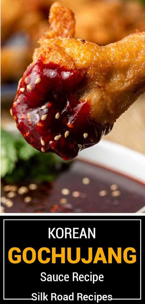 Wing Stop Spicy Korean Sauce, Spicy Korean Wing Sauce, Korean Bbq Sauce Gochujang, Go Chu Jang Sauce, Honey Gochujang Sauce, Gochujang Wing Sauce, Korean Sauces Recipes, Gochujang Bbq Sauce, Korean Ketchup