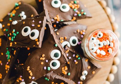 Halloween Bark, Chocolate Fudge Cookies, Dark Chocolate Bark, Chocolate Chip Zucchini Bread, Skillet Chocolate Chip Cookie, Chocolate Chip Blondies, Sugar Free Cheesecake, Dark Chocolate Fudge, Chocolate Brownie Cookies