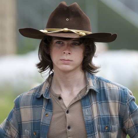 Character Walking, Carl Grimes, Walking Dead, The Walking Dead, Cowboy, Walking