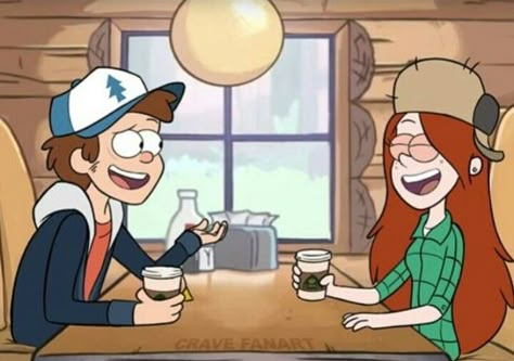 Wendy X Dipper, Dipper X Wendy, Dipper And Wendy, Giffany Gravity Falls, Dipper E Mabel, Gravity Falls Journal, Gravity Falls Characters, Wendy Corduroy, Helloween Wallpaper