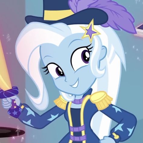 Trixie Lulamoon Equestria, Trixie Lulamoon Pfp, Trixie Mlp Pfp, Trixie Lulamoon Icon, Trixie Equestria, Mlp Trixie, Trixie Mlp, Mlp Pfps, Mlp Pfp