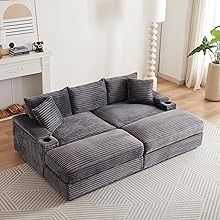 Amazon.com Shopping Cart Oversized Couch Sectional, Chaise Lounge Couch, Oversized Loveseat, Oversized Sectional, Couch Accessories, Cloud Couch, Sofa Daybed, Lounge Couch, Small Couch