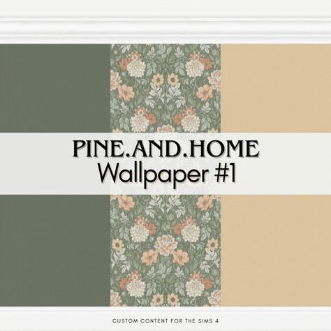 News! + FREE downloads | Patreon The Sims 4 Free Cc, Sims 4 Free Cc, Cc Wallpaper, Shabby Chic Wallpaper, Free Sims 4, Rustic Window, Chic Wallpaper, Sims Building, 4 Wallpaper