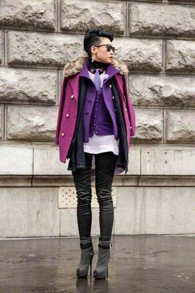 Coat and jacket layers. Esther Quek, Queer Fashion, Androgynous Fashion, British Vogue, Fashion Icon, Vogue Fashion, The Closet, Street Chic, Fall Winter Outfits