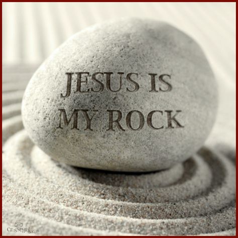 Jesús es mi roca Jesus Is My Rock, My Rock, Lord And Savior, Jesus Is Lord, Rock On, God Jesus, Jesus Is, Christian Inspiration, A Rock