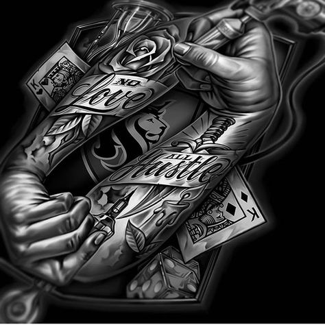 Hand to hold #inkedshop Click the 🔗in the bio to shop Sullen Wallpaper, Og Abel Tattoo, Abel Tattoo, Og Abel Art, Jester Tattoo, Og Abel, Rooster Tattoo, Chicano Lettering, Gangsta Tattoos