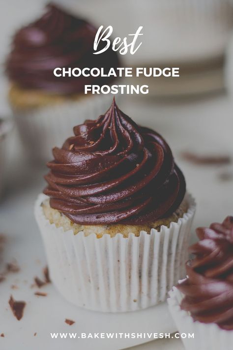 Fudge Ganache Frosting, Homemade Fudge Icing, Fudge Chocolate Frosting, Chocolate Fudge Buttercream Frosting, Dark Chocolate Frosting Recipe, Fudge Frosting For Cake, Best Chocolate Fudge Frosting, Chocolate Fudge Frosting Recipe, Fudge Frosting Recipe