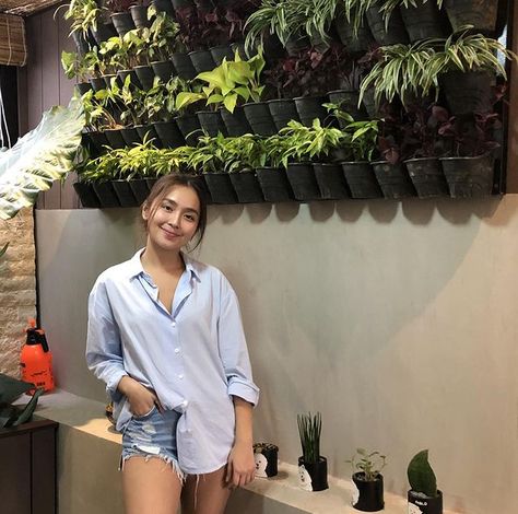 Beach Outfit Polo Women, Beach Polo Outfit Women, Baguio Ootd Ideas Philippines, Simple Ootd Philippines, Tagaytay Outfit, Tagaytay Outfit Ideas, Baguio Outfit, Kathryn Bernardo Outfits, Philippines Outfit