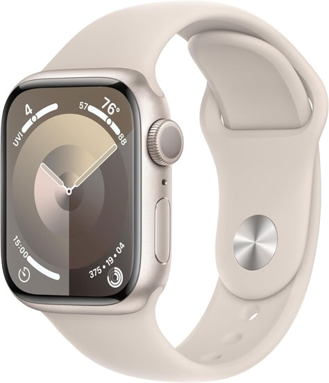 Apple Watch Series 9 [GPS 41mm] Smartwatch with Starlight Aluminum Case with Starlight Sport Band S/M. Fitness Tracker, Blood Oxygen & ECG Apps, Always-On Retina Display. Affiliate Link Apple Wrist Watch, Apple Smart Watch, Christmas Must Haves, Iphone Display, Smart Watch Women, Smart Watch Bands, Apple Ecosystem, Apple Smartwatch, Apple Fitness