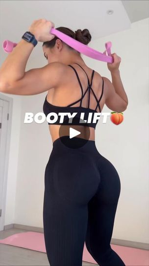 1.2K views · 32 reactions | Home Glutes with 4 of my favourite exercises🔥🍑 The Resistance Band is optional and only recommend if you’re more advanced. Beginners can start with bodyweight👌🏻 Complete each exercise one after another in a circuit with minimal rest in between. Repeat for 2-3 rounds for beginners, and 4 for advanced 💪🏻⚡️ Go slow and focus on feeling those muscles working🍑👌🏻 WORKOUT ⬇️ 1️⃣ single leg bridge 15 reps each side 2️⃣ kickback 20 reps each side 3️⃣ squat 30 reps 4️⃣ split squat 20 reps each side . Sale off 30% - 50% all products: Home gym equipment/Gym clothes/Shoes/Health products. Kitchen products. Purchase link in the comments section. . . . . . Cre: @olesia__shevchuk #bootyworkout #homeworkout #glutes #bootygoals #fitnessathome #bootyburn #athomeworkout Single Leg Bridge, Latest Workout, Buttocks Workout, Effective Workout Routines, Split Squat, Eat Better, Legs Workout, Fat To Fit, Back Exercises