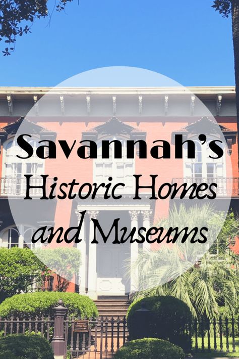 Savannah’s Historic Homes and Museums – Quick Whit Travel Savannah Georgia Architecture, Savannah Georgia Homes, Savannah Georgia Vacation, Girls Trip Destinations, Savannah Houses, Charleston Vacation, Historic Savannah, Georgia Vacation, Antebellum Homes