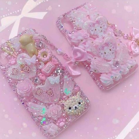 Stone Case, Decoden Case, Jelly Wallpaper, Chasing Unicorns, Kawaii Phone, Decoden Phone Case, Pink Charm, Iphone Cases Cute, Pretty Iphone Cases