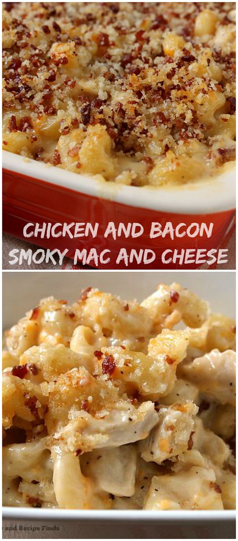 Baked Mac And Cheese Dinner Ideas, Simply Supper Ideas, Marry Me Chicken Mac And Cheese, Creamy Chicken Mac And Cheese, Mac And Cheese Recipe Baked With Meat, Baked Chicken Mac And Cheese, Baked Chicken Mac And Cheese Recipe, Bbq Chicken Mac And Cheese Recipes, Mac N Cheese And Chicken