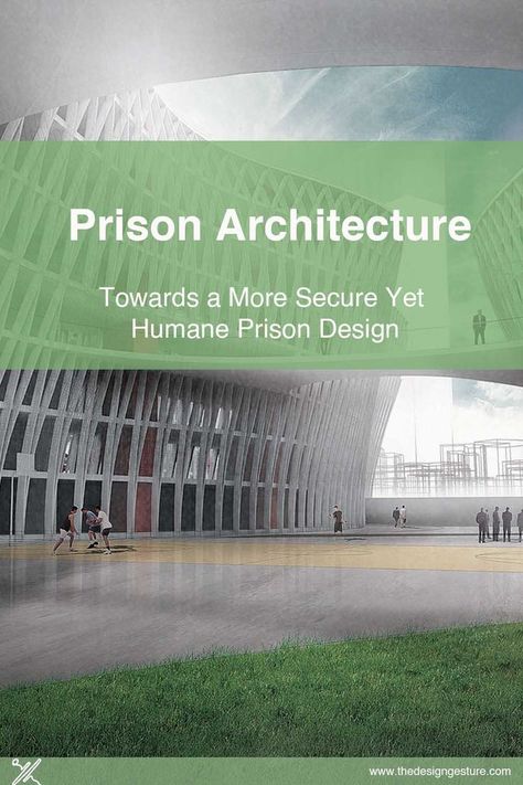 However, while architects and psychologists have spent a lot of time thinking about how to make better prisons, the truth is that incarcerating people, safeguarding them from themselves and each other, and safely transferring them around presents a vast set of logistical issues. Correctional Facility Architecture, Prison Design Architecture, Uni Prep, Prison Architecture, Prison Design, Restorative Practices, Environmental Psychology, Drafting Drawing, Summer Reads