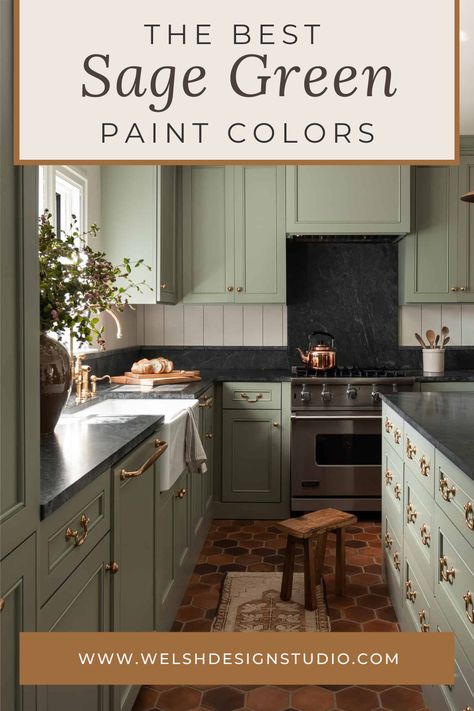 Minted Sage Behr Paint, Sage Green Paint Colors Valspar, Behr Sage Brush Kitchen, Best Sage Green For Kitchen, Rustic Green Cabinets, Kitchen With Sage Green Walls, Sw Green Earth Cabinets, Bitter Sage Behr Paint Kitchen, Sage Green Paint Ideas