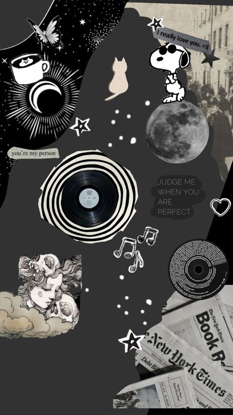 #blackandwhite #black #white #music #snoopy Black And White Snoopy Wallpaper, Snoopy Black Wallpaper, Snoopy Collage Wallpaper, Snoopy Music Wallpaper, Music Lockscreen, Snoopy Aesthetic, Black Wallpapers, Snoopy Wallpaper, Random Aesthetic