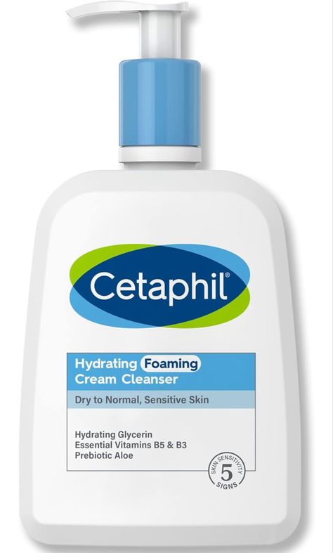 Cetaphil Cream, Cetaphil Face Wash, Foam Face Wash, Hair And Skin Care, Foaming Facial Cleanser, Foaming Face Wash, Dry Sensitive Skin, Cream Cleanser, Skin Barrier