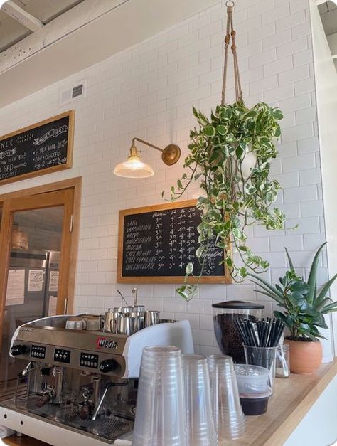 Pretty Coffee Shop, Hacienda Style Coffee Shop, Owning A Cafe Aesthetic, Vegan Cafe Aesthetic, Cafeterias Aesthetic, Cute Coffee Shop Aesthetic, Coffee Shops Aesthetic, Coffee Shop Pics, Aesthetic Coffee Shops