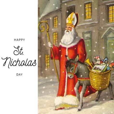 Happy St Nicholas Day, Santa Claus Story, Happy Feast Day, Bag Of Gold, Happy Monday Quotes, St Nicholas Day, Cities In Germany, Monday Quotes, Hanging Stockings