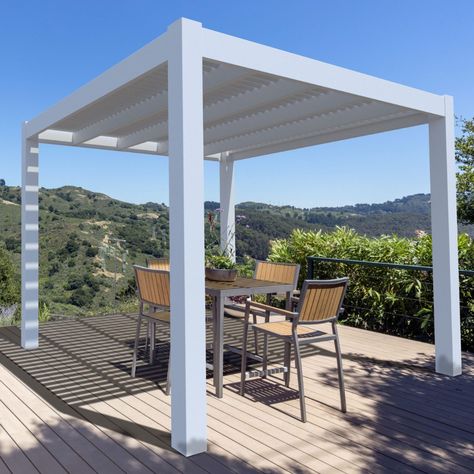 Modern Pergola Renderings | Heartland Pergolas - Custom Vinyl Pergolas Carport Fence, Classic Pergola, Pergola Columns, Tradition Drawing, Rooftop Oasis, Freestanding Pergola, Natural Extensions, Covered Outdoor Kitchens, Attached Pergola