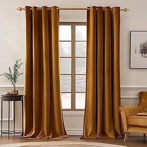 Classical Living Room, Soundproof Room, Drape Panel, Blackout Drapes, Darkening Curtains, Thermal Curtains, Room Bedroom Decor, Velvet Curtains, Room Darkening Curtains