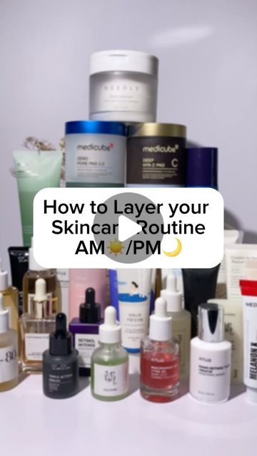 Preetyfaceco on Instagram: "how to layer your skincare Routine AM☀️/PM🌙 
#skincare #skicaremalaysia #anua #kbeauty #kbeautyroutine #koreanskincare" How To Layer Skincare, Layer Skincare, Pm Skincare, K Beauty Routine, Beauty Remedies, Am Pm, May 23, K Beauty, Korean Skincare