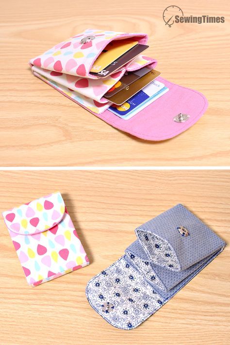 Credit Card Purse Pattern, Fabric Credit Card Holder Pattern, Snap Wallet Pattern, Card Holders Wallet, Diy Credit Card Holder Pattern, Card Purse Pattern, Diy Wallet Pattern Free, Credit Card Holder Diy, Credit Card Wallet Pattern